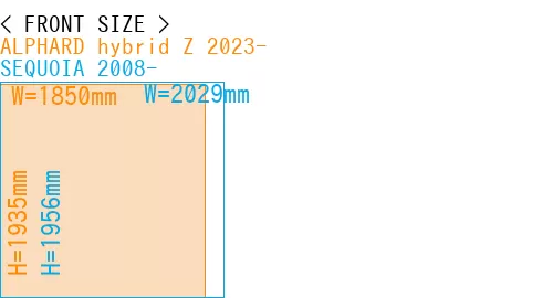 #ALPHARD hybrid Z 2023- + SEQUOIA 2008-